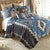 Mojave Blue Stripe Pillow - CLEARANCE