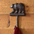 Bear Cast Iron Single Hooks - Set of 2 - OUT OF STOCK UNTIL 06/04/2025