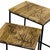 Forest Nesting Rectangular Side Tables - Set of 2