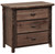Hickory Espresso 3 Drawer Chest