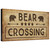 Bear Crossing Gallery Wrapped Canvas