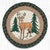 Double Tree Deer Trivets - Set of 3