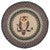 Horned Hoot Owl Round Rug