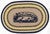 Loon Greeting Oval Patch Rug