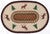 North Woods Sighting Oval Patch Rug