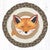 Sly Fox Round Trivets - Set of 3