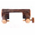 Hickory Wall-Mounted Toilet Paper Holder