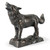 Midnight Forest Wolf Sculpture