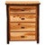 Hickory 4 Drawer Chest