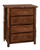 Hickory 4 Drawer Chest