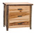Hickory 3 Drawer Chest