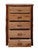 Hickory 5 Drawer Chest