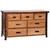 Hickory 7 Drawer Dresser