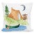 Lakeside Camp Indoor/Outdoor Pillow