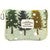 Winter Forest Plush Travel Blanket