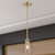 Delphi Brass Pendant Light