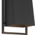 Orion Black Indoor/Outdoor Wall Sconce - Large