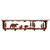 Bear Family Coat Rack with Shelf - 34 Inch