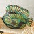 Green Fish Clay Sculpture - CLEARANCE