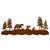 Bear Family II Scenic 6 Hook Coat Rack