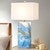 Blue Ocean Glow Table Lamp - OVERSTOCK