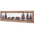 Bear Family Metal & Wood Wall Art