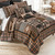Mountain Plaid Accent Pillow