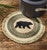 Black Bear Braided Trivet