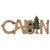 Cabin Twig Wall Plaque