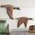 Wings Down Mallard Duck Wood Wall Hanging - Male