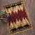 Bear Forest Plaid Red Rug - 5 x 7