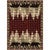 Bear Forest Plaid Red Rug - 5 x 7