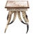 Laredo Cowhide & Horn End Table