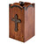 Canyon Cross Wood Canister - Small - OVERSTOCK