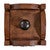Canyon Cross Wood Canister - Small - OVERSTOCK