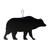 Bear Hanging Silhouette