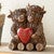 Highland Cow Love Duo Sculpture