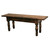 Brown Gathering Bench - 61 Inch