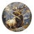 Mountain Ridge Elk Wall Clock