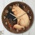 Frostwood Fox Wall Clock