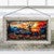 Sunset Ridge Elk Stained Glass Art
