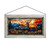 Sunset Ridge Elk Stained Glass Art
