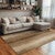 Speckled Brown Rug - 3 x 4