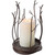 Rustic Woodland Candle Holder - Small