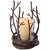 Rustic Woodland Candle Holder - Large