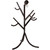 Pinecone Branch Metal Mug Rack