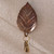 Antique Patina Leaf Hooks - Set of 2