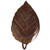 Antique Patina Leaf Hooks - Set of 2