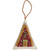 Cozy A-Frame Felt Ornaments - Set of 4