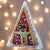 Cozy A-Frame Felt Ornaments - Set of 4